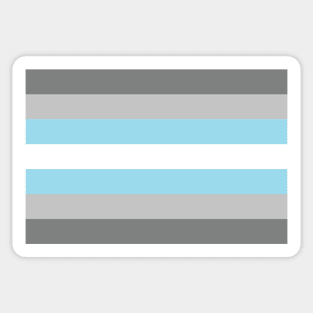 Demiboy Pride Flag Sticker